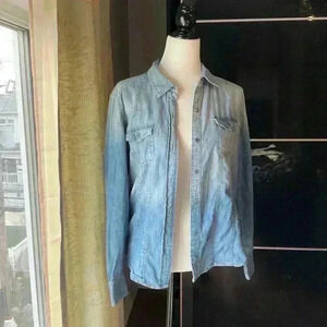Calvin Klein button down  denim shirt. Spring/summer start